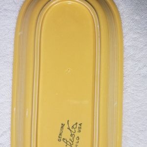 Fiesta ware Sunflower utility dish. Vintage